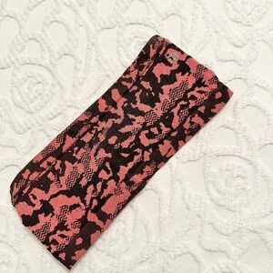 Lululemon Coral and Black Patterned Women's Accessory